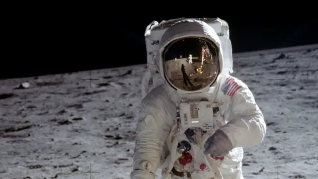 Edwin 'Buzz' Aldrin na Lua