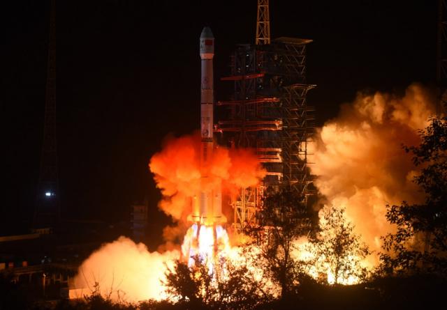 "嫦娥四號"於周六凌晨從西昌衛星發射中心發射升空。