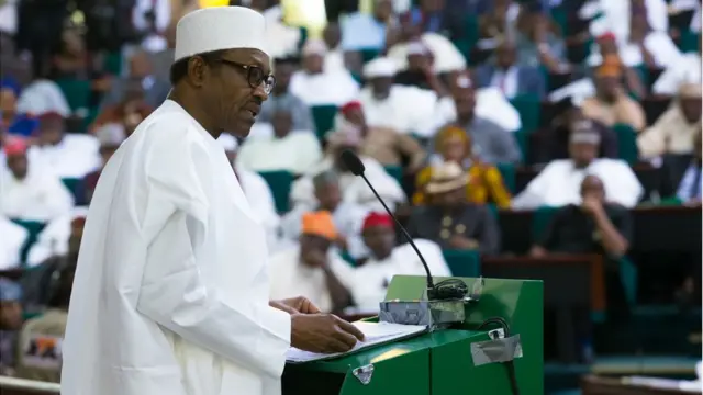 Buhari n ka nnkan fun awọn aṣofin apapọ