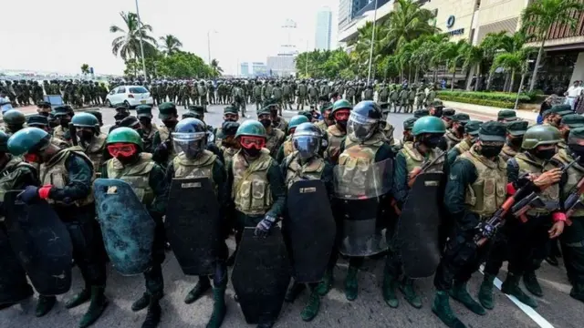 श्रीलंका के सुरक्षा बल