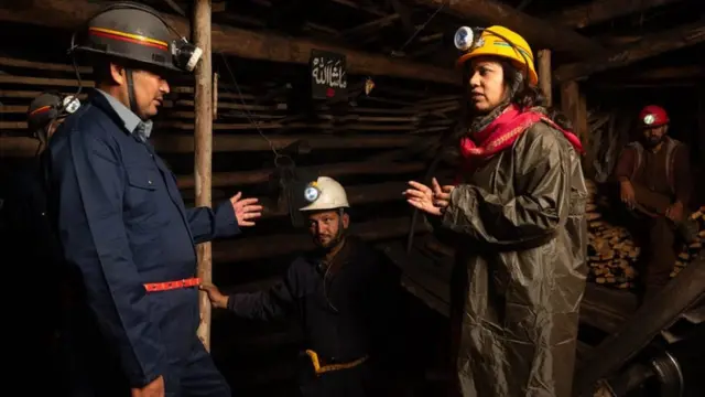 ڈاکٹر رابعہ ظفر اور کان کن