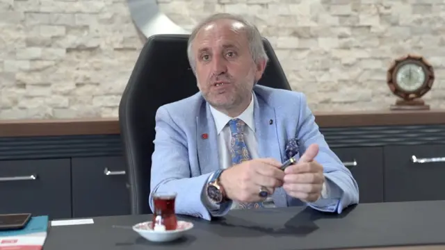 Saadet Partisi'nin Trabzon İl Başkanı Cevat Kurt