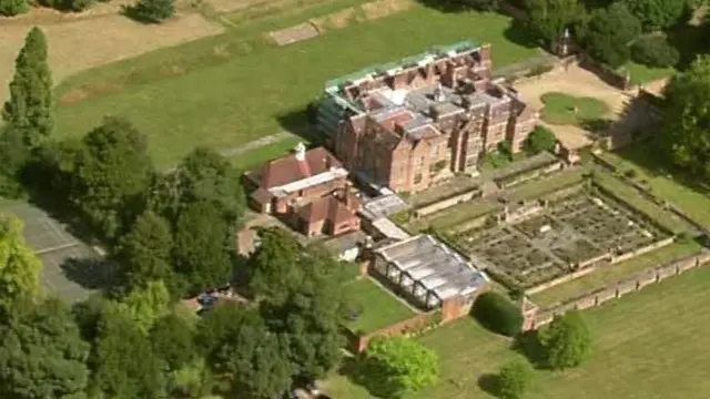 Aerial view of Chjequers
