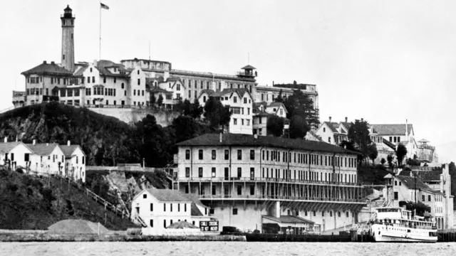 Vista de Alcatraz en los años 30