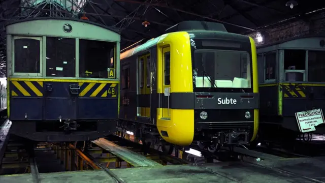 బ్యూనోస్ ఎయిరీస్ అండర్‌గ్రౌండ్‌కు చెందిన మెట్రో రైలు