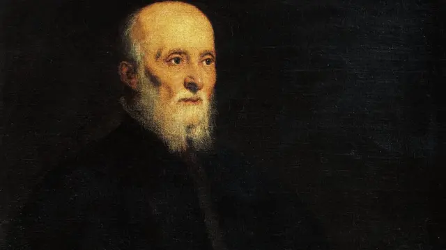 Luigi Cornaro, retratado por Tintoretto circa 1562-1565