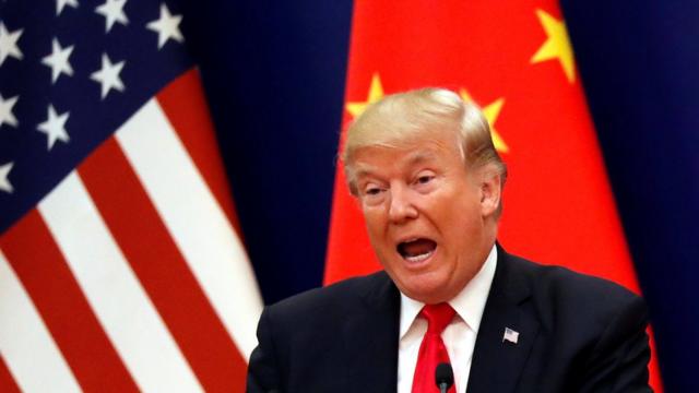 特朗普称贸易逆差上不怪中国