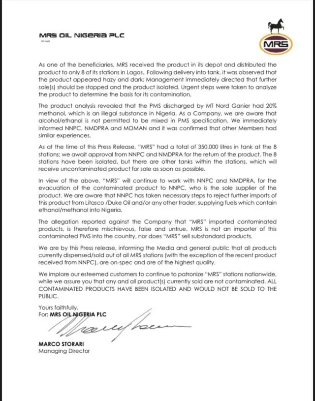 Atẹjade ti ileesẹ elepo MRS fisita