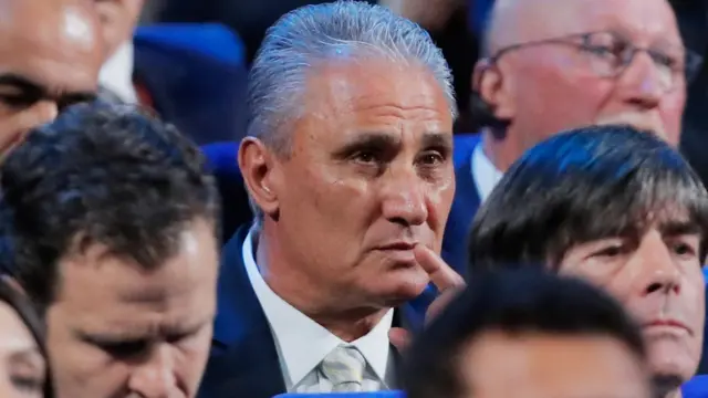 Tite no sorteio da Copa