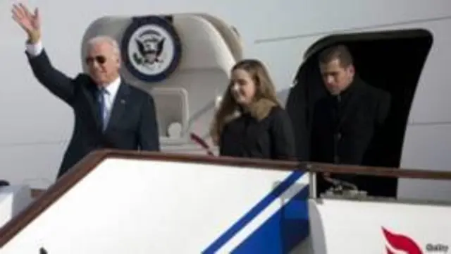 Joe Biden mengunjungi China pada tahun 2013.