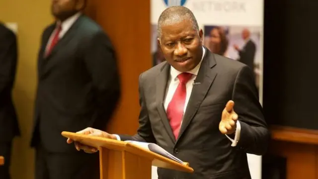 Nigeria former leader Goodluck Jonathan
