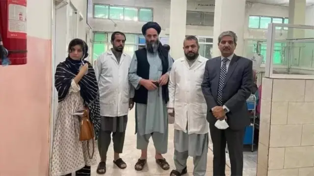 భారత అధికారి జేపీ సింగ్, కాబుల్‌లోని ఇందిరా గాంధీ పిల్లల ఆసుపత్రిని సందర్శించారు