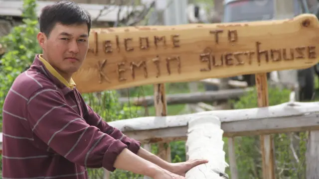 "Кемин Хаус" мейманканасынын негиздөөчүсү Азиз Исабеков