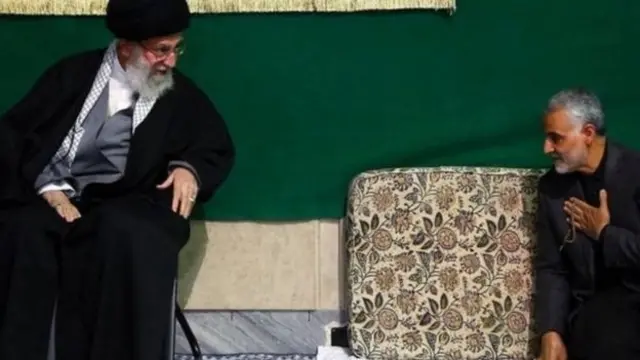 قاسم سلیمانی از نظامیان ارشد سپاه و از افراد مورد توجه ویژه آیت الله علی خامنه ای بود
