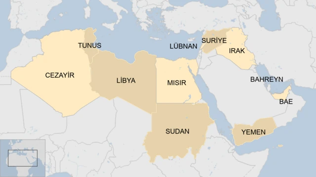 Arap Baharı ülkeleri