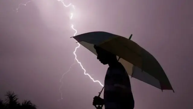 آسمانی بجلی، انڈیا، بہار، اتر پردیش