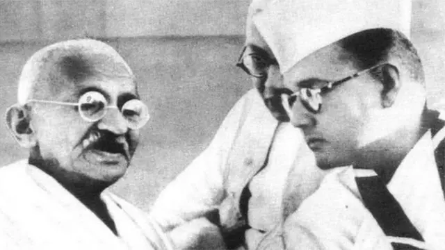 गांधी बोस भेट