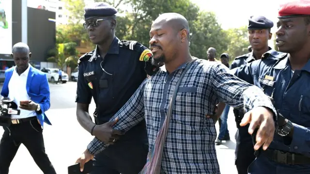 L'activiste sénégalais Guy Marius Sagna
