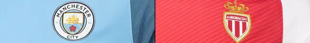 Escudos de Manchester City y AS Mónaco