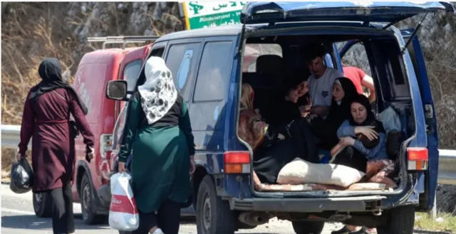 பெய்ரூட் நோக்கி செல்லும் சாலை