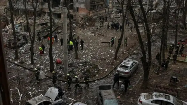 Наслідки удару по Харкову, 23 січня