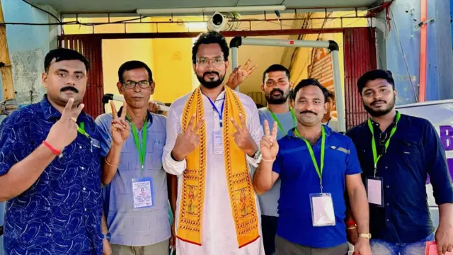 ছবি- তৃণমূলের মুকুট মণি অধিকারী। 