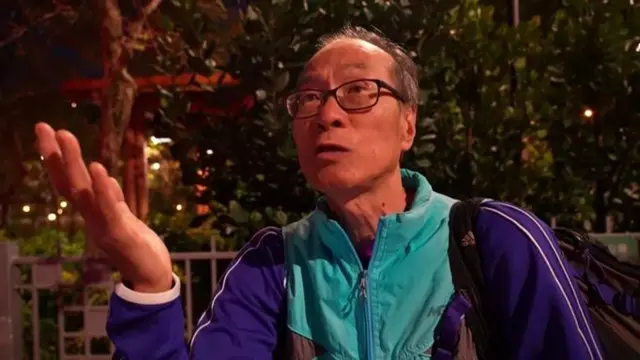 Harry Cheung has lived in block two of the Wang Fuk Court complex for decades