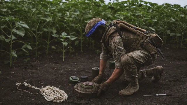 Ukraine hiện là một trong những nơi bị cài mìn dày đặc nhất thế giới