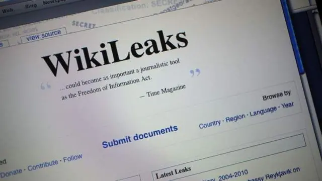 wikileaks oo asaasaheedii la sii daayey 