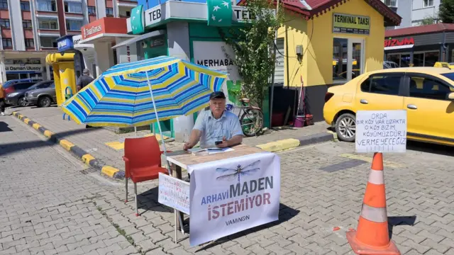 Maden protesto