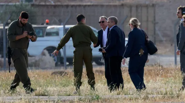Steve Witkoff, enviado especial de Estados Unidos para Oriente Medio, en Israel.