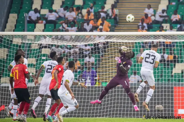 Ghana fumble against Mozambique