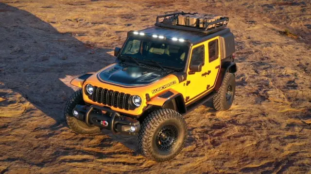 کانسپت‌ سان‌چیسرتوانایی جیپ را در سفارشی‌سازی محصولاتش نمایش می‌دهد