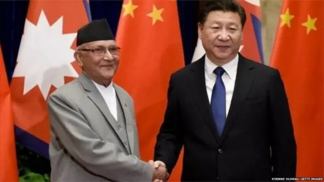 केपी ओली-सी जिन्पिङ