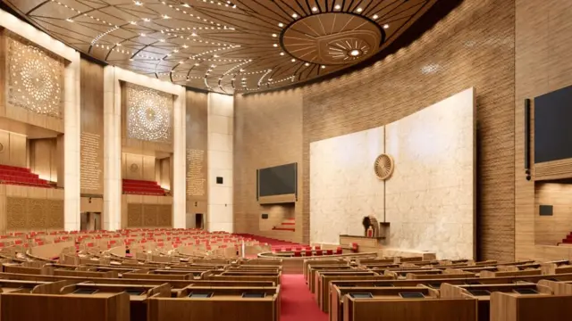 new indian parliament
