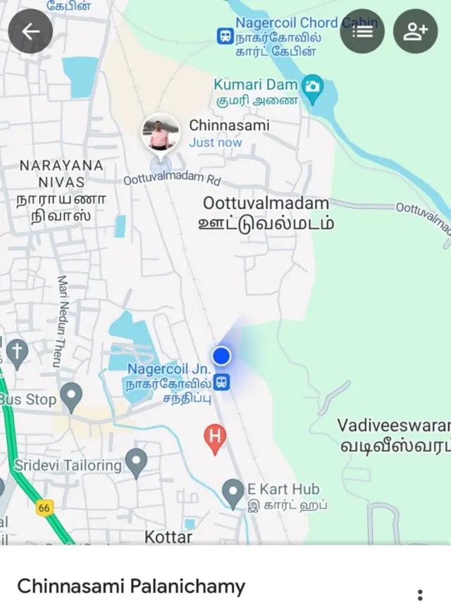 செல்போன் திருட்டு, கூகுள் மேப், ரயில்