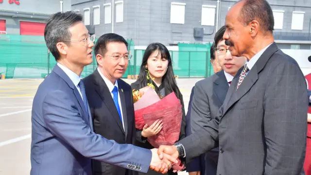 ፕረዚደንት ኢሳይያስ ኣብ ቻይና