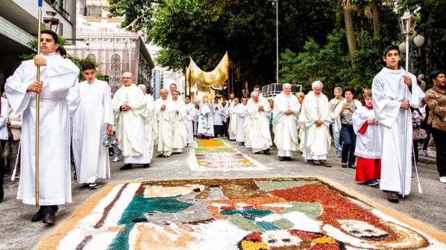 Procissãobetano fazendaCorpus Christi na cidadebetano fazendaFlorianópolis, sul do Brasil,betano fazenda2016