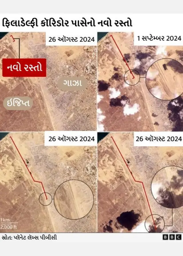 ગાઝા, ઇઝરાયલ, ફિલાડેલ્ફી કૉરિડોર, યુદ્ધવિરામ, બીબીસી ગુજરાતી 