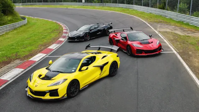 شورلت سه مدل کوروت را برای رکوردگیری به پیست نوربرگرینگ برده بود