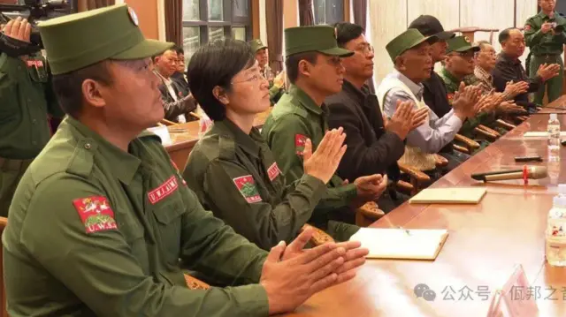UWSP ဒုတိယ ဥက္ကဋ္ဌ ကျောက်ကော်အန်း က ဝ မြို့တော်ပန်ဆန်းမှာ လက်ခံတွေ့ဆုံ