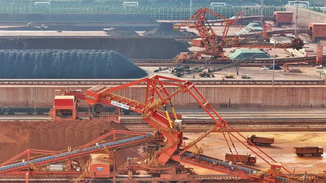 चीन में कन्सनट्रेटेड बॉक्साइट लौह अयस्क की खानें