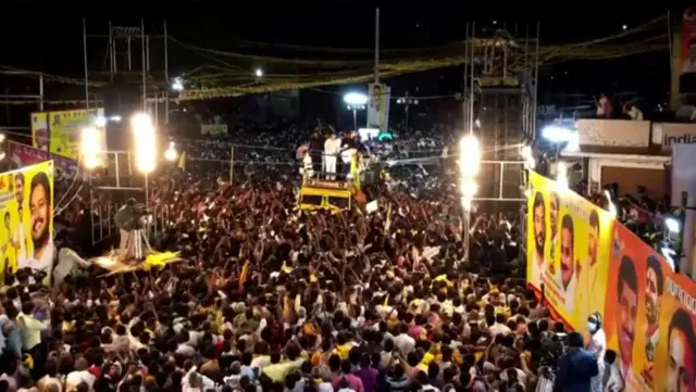 చంద్రబాబు రోడ్ షోలో విషాదం