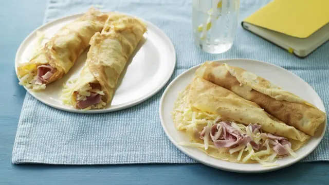  Crêpes ziteguranywe na jambon na fromage