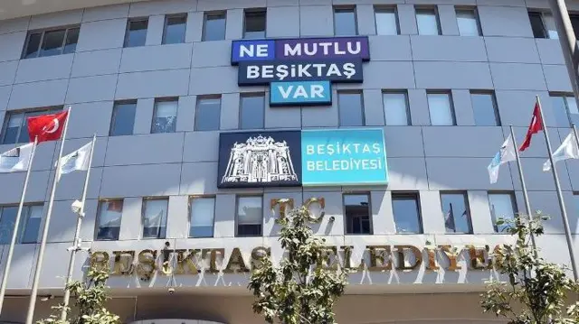 Beşiktaş Belediyesi binası.