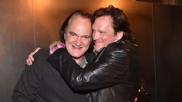 Квентин Тарантино и Майкл Мэдсен