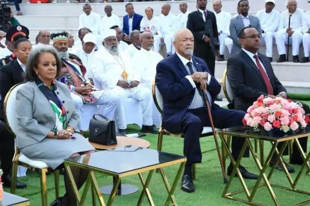 የኢትዮጵያ ፕሬዝዳንት ሳህለወርቅ ዘውዴ 127ኛውን የአድዋ ድል በዓል አከባበር ላይ ታድመዋል