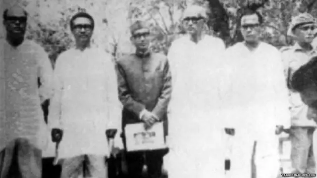 बांग्लादेश के पहले मंत्रिमंडल के सदस्य