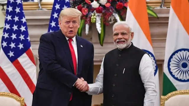டொனால்ட் டிரம்ப் - நரேந்திர மோதி, அமெரிக்கா - இந்தியா