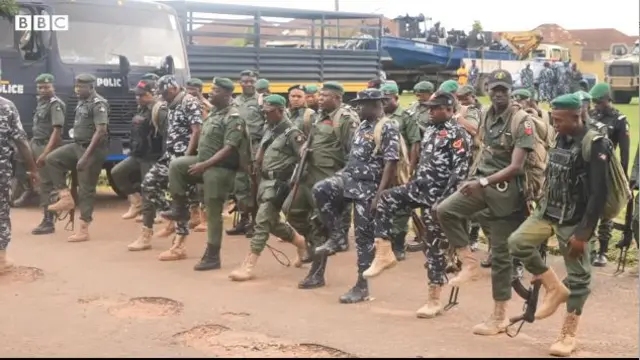 Awọn Ọlọpaa nibi idibo Osun